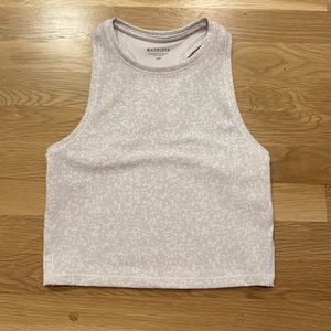 White womens xsp athleta tank top